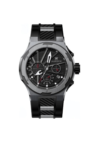 Warren Marrison Mr25007-b Quartz Erkek Kol Saati Gri - Siyah