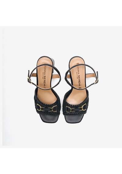 Nero Black Sandalet Kadın 5e5960ds Donna Serena T. 5960ds siyah