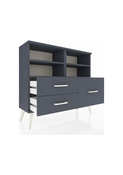 Arges Şifonyer 4 Raflı 3 Çekmeceli 88x30x80 Antrasit-antrasit Antrasit Arges Şifonyer 4 Raflı 3 Çekmeceli 88x30x80 Antrasit-antrasit Antrasit
