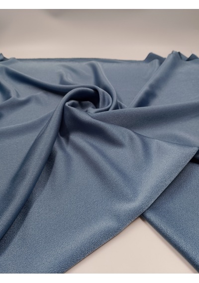 Abraham Saten Kumaş Indigo