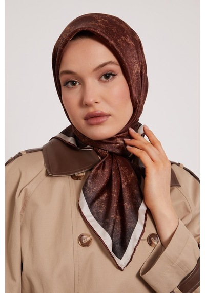 Levidor Kristal Eşarp - 06442 Bordo,gold