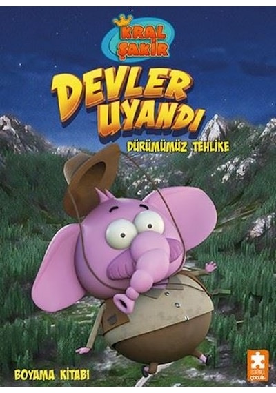Kral Şakir Devler Uyandı - Dürümümüz Tehlike - Boyama Kitabı- Eksik Parça