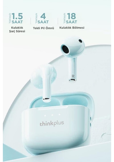 Lenovo Thinkplus Lp23 Yeşil Bluetooth Bt 5.4 Kablosuz Kulaklık
