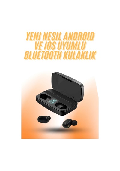 Tws Bluetooth Kulaklık 5.0 Bluetooth Bağlantılı Dokunmatik Kontrol Özelliği Kulak Içi