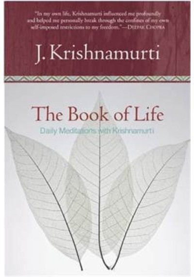The Book of Life: Daily Meditations with Krishnamurti 9780060648794