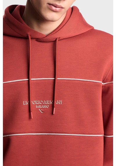 Emporio Armani Erkek Sweat Em002885 Af17545 U5035 Kırmızı Kırmızı