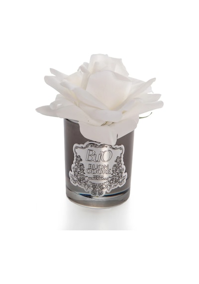 Füme Cam Silver Tek Gül Luxury Home Perfume Ağaç