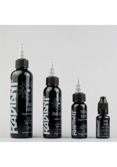 Tribal Black - Radiant Tattoo Dövme Boyası - 2oz/60ml
