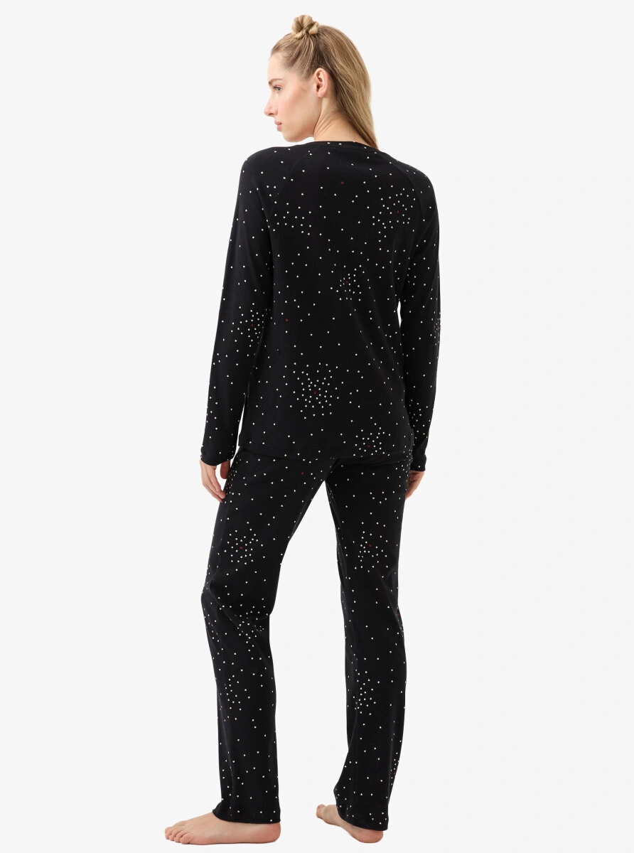 Blackspade Kadın Pijama Takımı 51944 - Baskılı Desenli