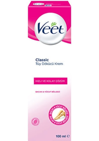 Veet Classic Normal Ciltler İçin Tüy Dökücü Krem 100 ML