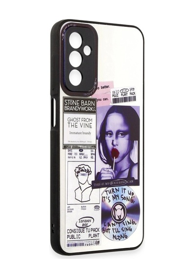 Samsung Galaxy Uyumlu , M23 Kılıf Mirror Desenli Kapak - Mirror - 2
