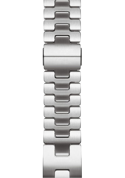 Butam Bilişim Apple Uyumlu  Watch 10 46mm Krd-125 Metal Kordon Strap Kayış-gümüş