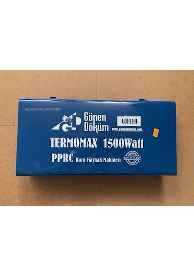 Gönen Döküm Termo Pprc Boru Kaynak Makinası Pvc Boru Makina 1500w