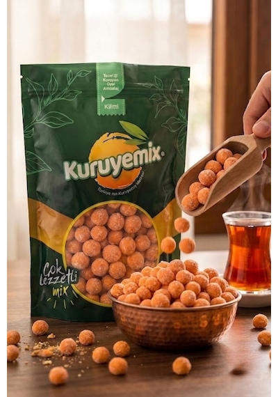 Taptaze Soslu Leblebi - İri Taneli, Baharat Dengeli Ve Çıtır 500g 500 G