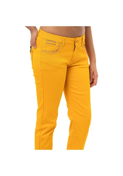 Cipo & Baxx Wd256b Slim Fit Normal Bel Bilek Boy Kadın Pantolon 001