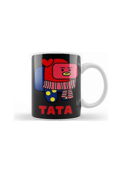 Bts Among Us Bt21 Tata Kupa Bardak Porselen Karışık