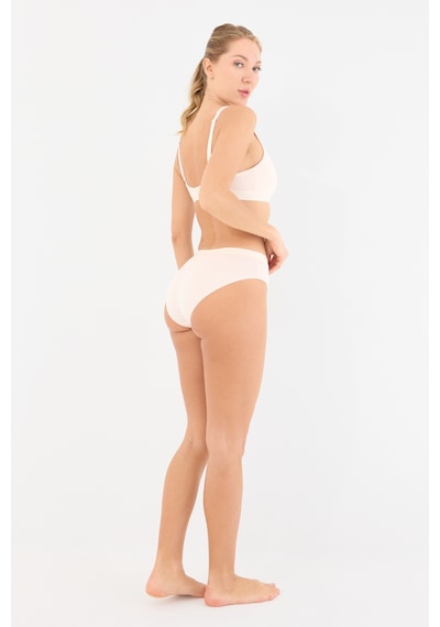 Naphor Touch Pudra Yüksek Bel Slip Külot