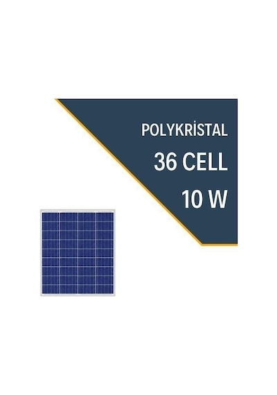Lexron 10W Lexron Polikristal Güneş Paneli