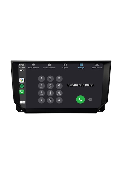 Seat Ibiza Android Multimedya Sistemi 2017-2020 Crv-4786xr