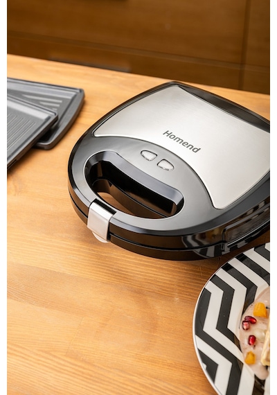 Homend Toastbuster 1322H Waffe&Tost Makinesi (Çıkartılabilir Plakalı)
