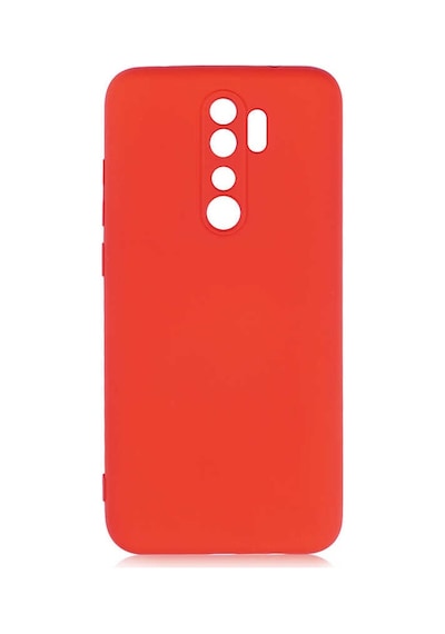 Noktaks - Xiaomi Uyumlu Xiaomi Redmi Note 8 Pro - Kılıf İçi Kadife Koruyucu Mara Lansman Kapak - Kırmızı