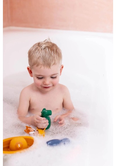 Trixie Mrs. Elephant & Mr Crocodile Su Sıçratan Hayvanlar Banyo Oyuncağı 37-676 Belirtilmemiş