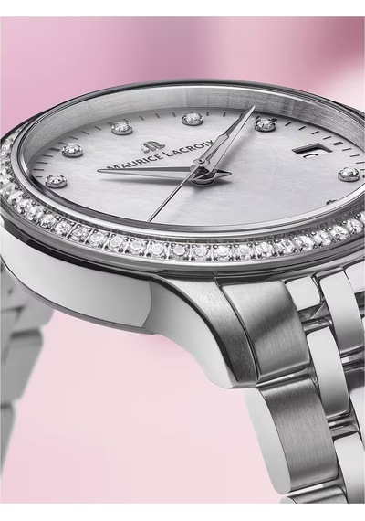 Maurice Lacroix 1975 33 Mm Quartz Saat 751006-sd502-170-1 Sedef
