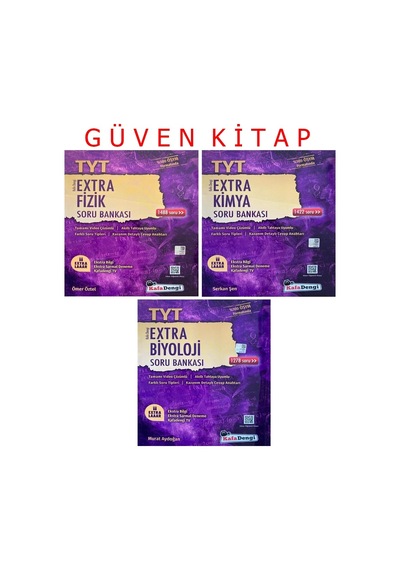 Kafadengi Yayınları Tyt Extra Fizik Kimya Biyoloji Soru Bankası