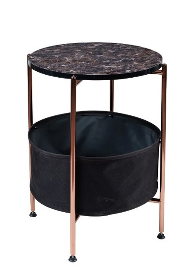 Sehpa Geniş Çantalı Premium Bronze