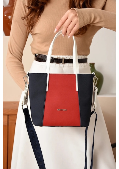 Just Polo Kadın Orijinal Lakos Spor El Ve Omuz Çantası Shoulder Bag Ebat : 20 X 24 Cm Kırmızı