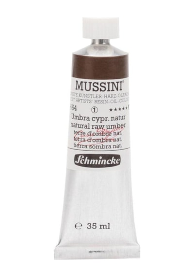 Schmincke Mussini Artist Yağlı Boya 35 ML Seri 1 664 Natural Raw Umber