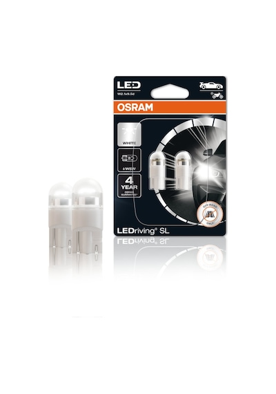 Osram W5w T10 Led Park Ampulü 12v 2825dwp 2 Li Paket