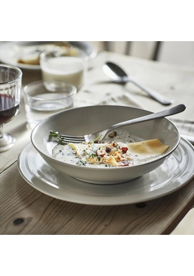 16 Parça Sandskädda Yemek Takımı 4 Kişilik Meridyendukkan Toprak Ton Bej Renk Rustik Set-stoneware