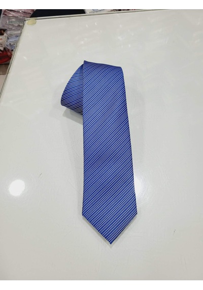 Pierre Cardin Desenli Kravat V7 Mavi