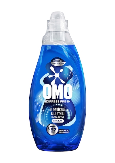 Omo Express Fresh Ultra Beyaz Sıvı Çamaşır Deterjanı 1480 Ml X1 1480 ML