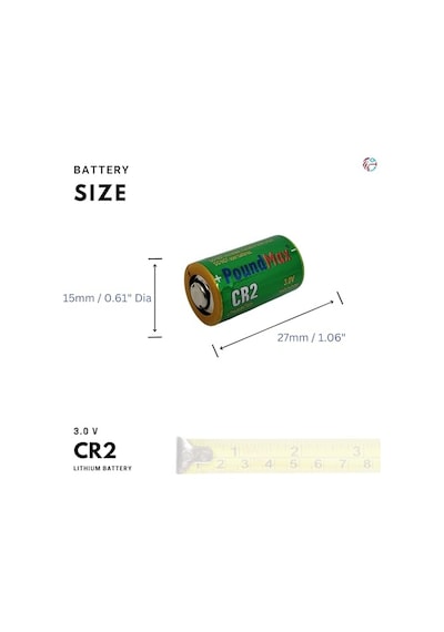 Ayrex Lityum Cr-2 Cr17355, Cr-2m, Dlcr2, Kcr2, 6206 Özel Pil, 3v 1x 1-paket