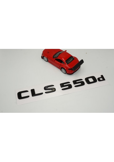 CLS 550d Bagaj Parlak Siyah ABS 3M 3D Yazı Logo