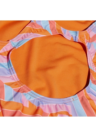 Speedo Allover Printed Medalist Kız Çocuk Yüzücü Mayosu Turuncu-mavi Turuncu-mavi Speedo Allover Printed Medalist Kız Çocuk Yüzücü Mayosu Turuncu-mavi Turuncu-mavi