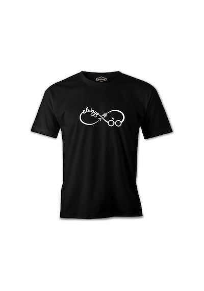 Hp - Her Zaman Sonsuzluk Siyah Erkek Tshirt 001