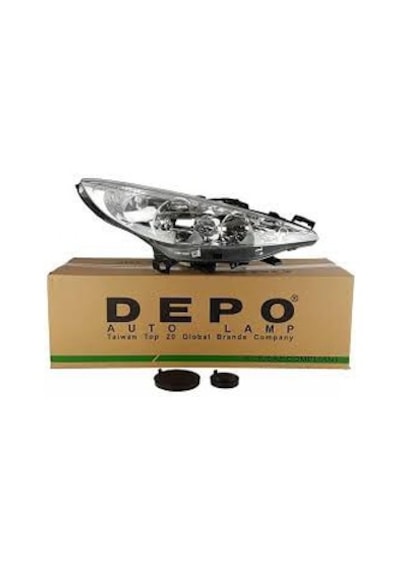 PEUGEOT 207 YIL 2006-2013 DEPO SAĞ FAR SİSSİZ ELEKTRİKLİ 620695