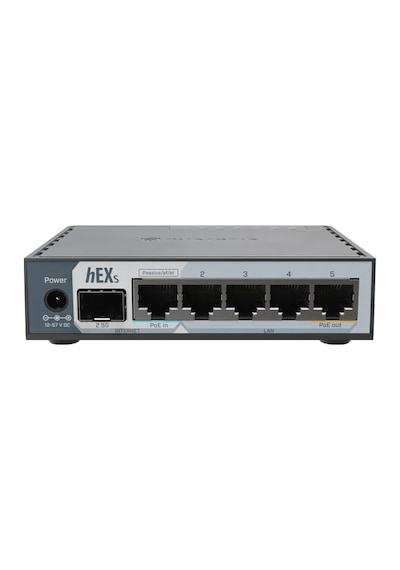 Mikrotik Hex S E60iugs 5-port Gigabit Router With 2.5g Sfp