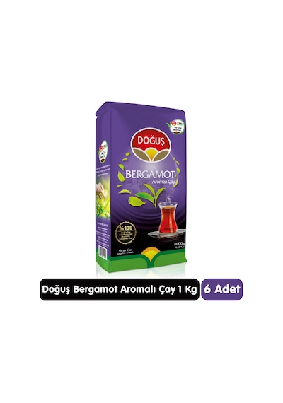 Doğuş Bergamot Aromalı Çay 1 Kg 6 Paket