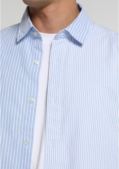 Colin's Colins Regular Fit Shirt Neck Çizgili Erkek Mavi Uzun Kol Gömlek Cl1081580 Q1.v1 Ble Colin's Colins Regular Fit Shirt Neck Çizgili Erkek Mavi Uzun Kol Gömlek Cl1081580 Q1.v1 Ble