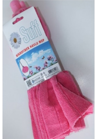 3 Adet Suff Mikrofiber Havlu Vileda Tipi Paspas Mop Yedek Ucu