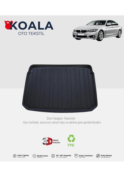Bmw 4 Serisi Grand Coupe F36 2014-2020 3d Bagaj Havuzu