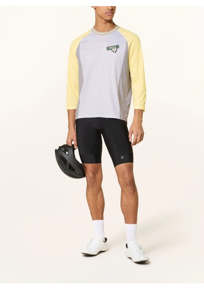 Cafe Du Cycliste Radshirt Barbara, Uzun Kollu Mesh Bisiklet Forması Sarı
