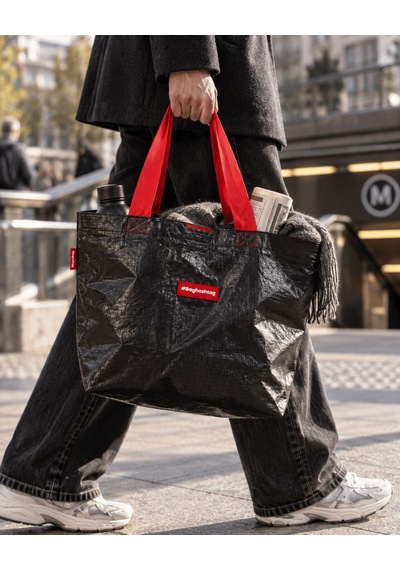 Baghashtag Poly Maxi Siyah Çanta
