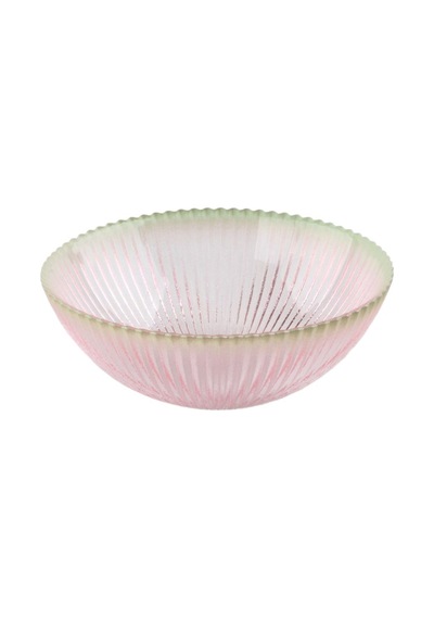 Akcam Paris Pink Kase 13 Cm - 8 Adet Tarı Cam