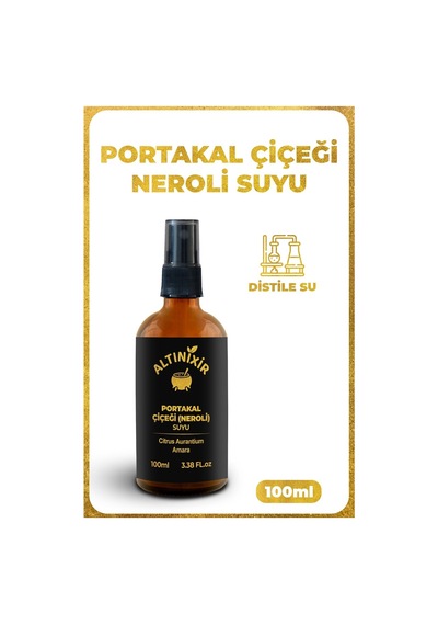 %100 Doğal Portakal Çiçeği Neroli Suyu Toniği 100ml
