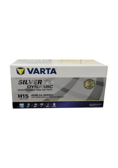 Varta 12V 105 Ah Amper Agm 950A Start-Stop H15 Akü